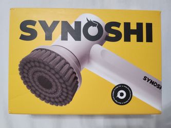 Power spin scrubber
