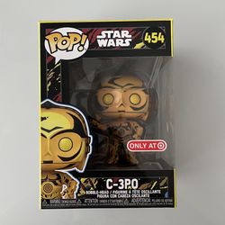C-3po 454 Funko Pop Target Exclusive