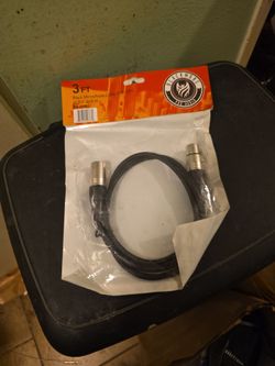 Blackmore 3ft XLR Cable (New in Pack) – Pro Audio Mic/Patch Cord