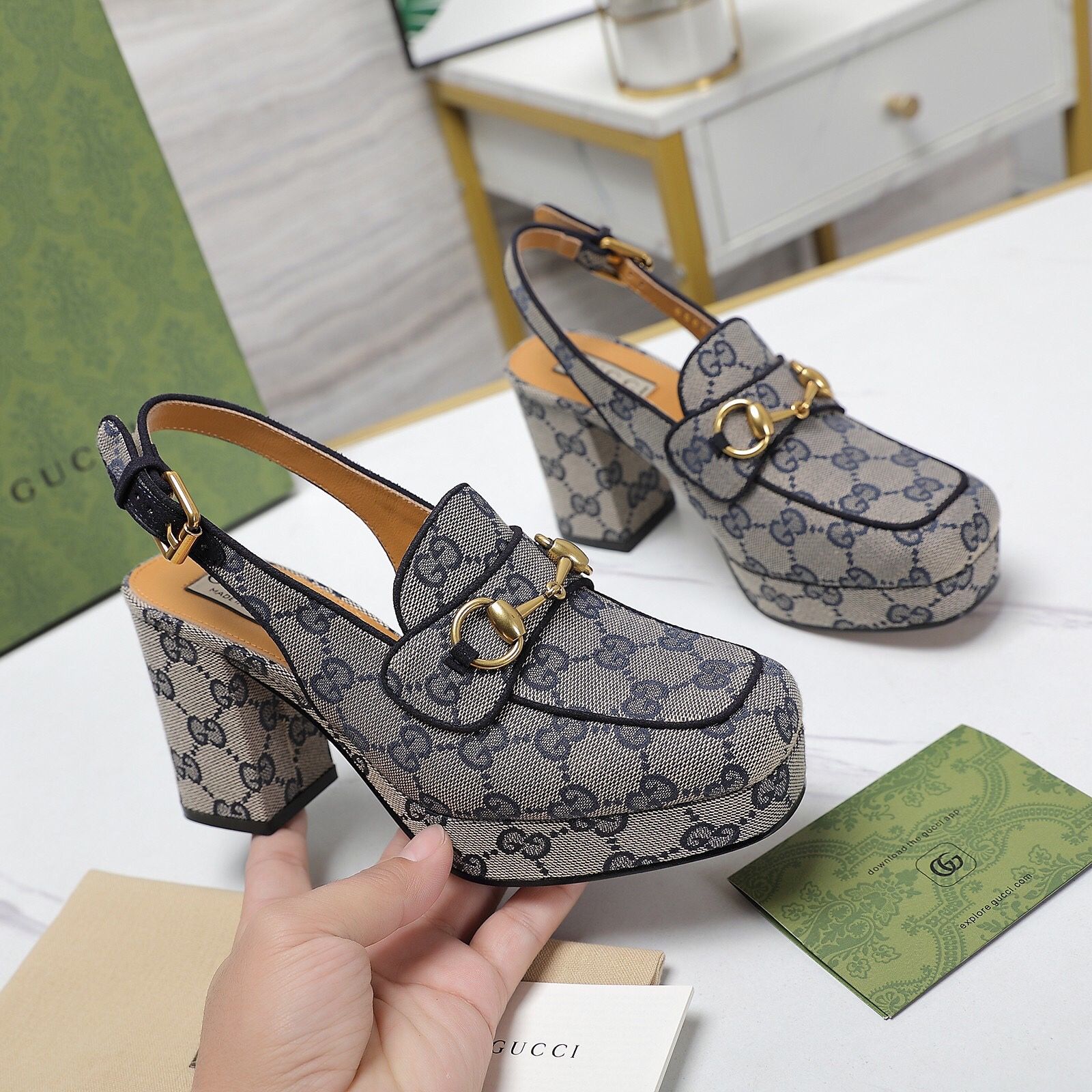 Gucci GG Women’s Shoes With Box 2025 New