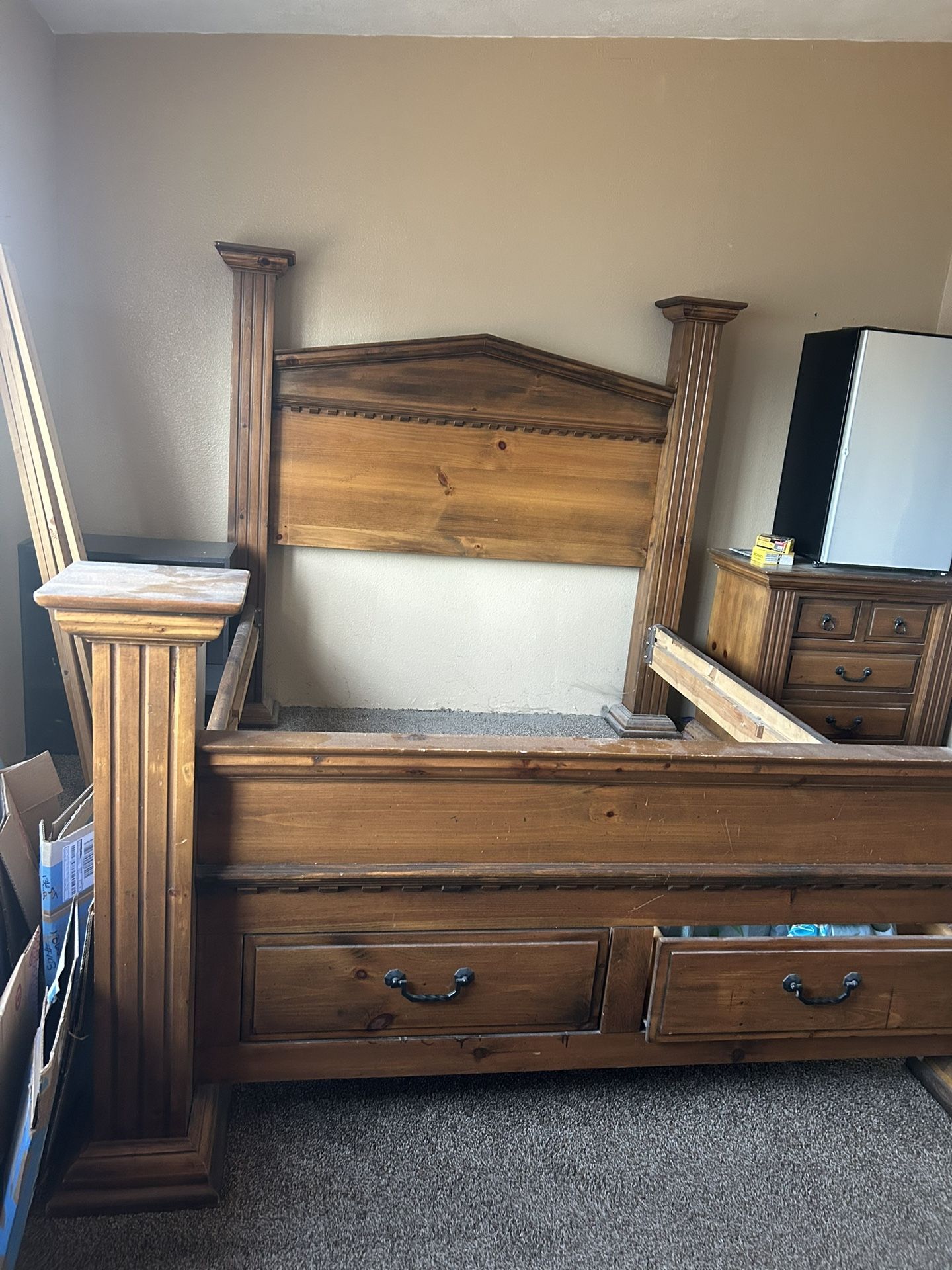 Wood Bedroom Set