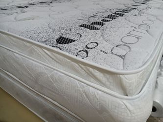 $200 Queen pillow top mattress only brand new free delivery same day