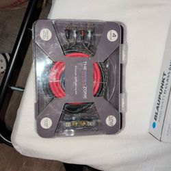 Amplifier Wire harness, 4gauge Wiring Kit With 100amp Fuse Included 