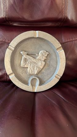 Golfers Man Cave Cigar Ashtray 