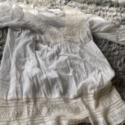 See-through dress size small
