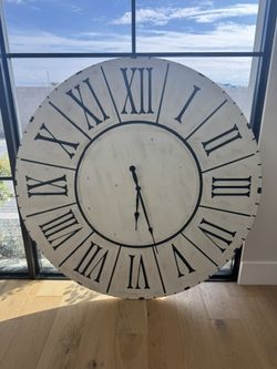 Clock - 5 Feet Tall - Wooden