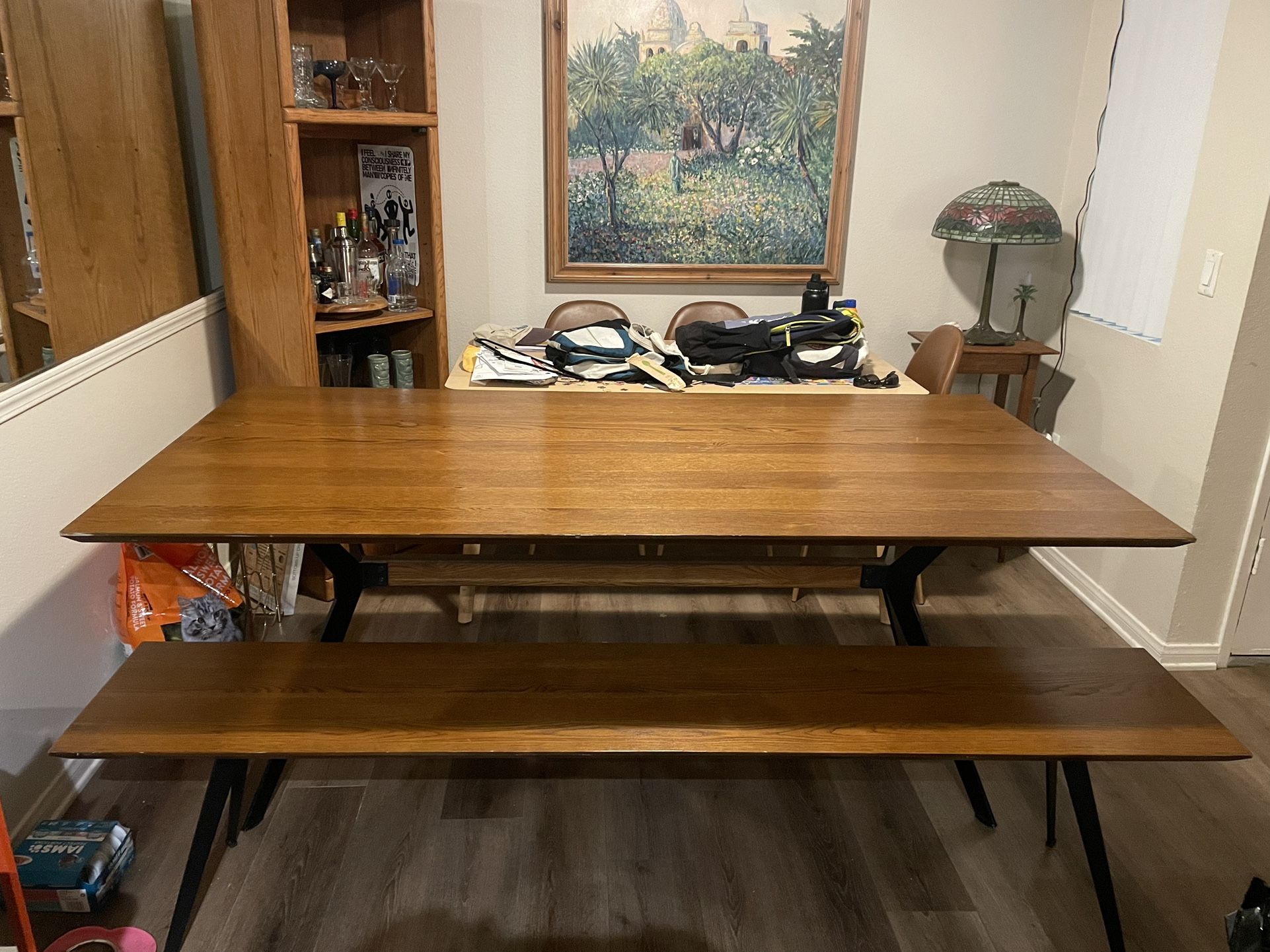 Large Wood Dining Table