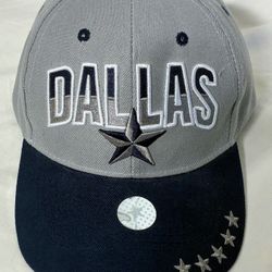 Pro Standard Dallas Cowboys Stacked Logo w/ embroidered stars NWOT 