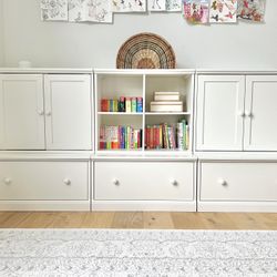 Pottery Barn Kids Cameron Storage System - White