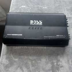Boss Car Amplifier 