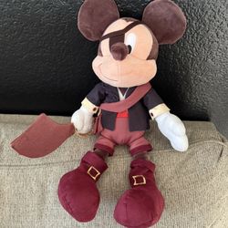 SHANGHAI DISNEY PIRATES OF THE CARIBBEAN MICKEY PLUSH PIRATES PLUSH MICKEY MOUSE PLUSH