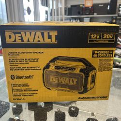 DEWALT 12V/20V MAX Jobsite Bluetooth Speaker