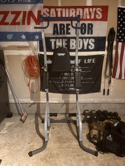 Pull Up/Dip Station Combination