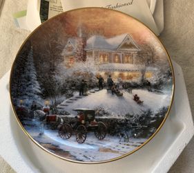 Thomas Kinkade All Friends Are Welcome #2948E