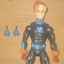 Custom Human Torch (Marvel Legends, MCU, Fantastic Four, F4, Dr. Doom, Johnny Storm)