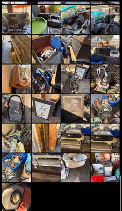 ESTATE SELL - EVERYTHING MUST GO!!! TV Clothes shoes household goods