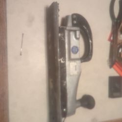 Dual position straight line sander