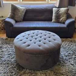 Sofa- Ottoman- Pillows- Side Tables 