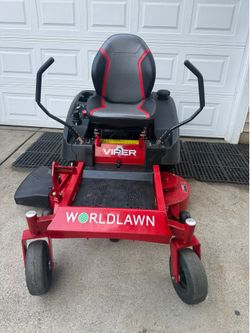 Worldlawn Viper 42 inch deck zero turn mower