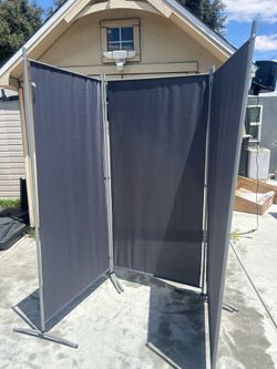 3 Panel Room Dividers and Folding Privacy Screens
