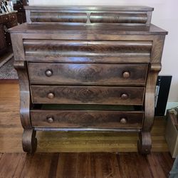 Antique Empire dresser