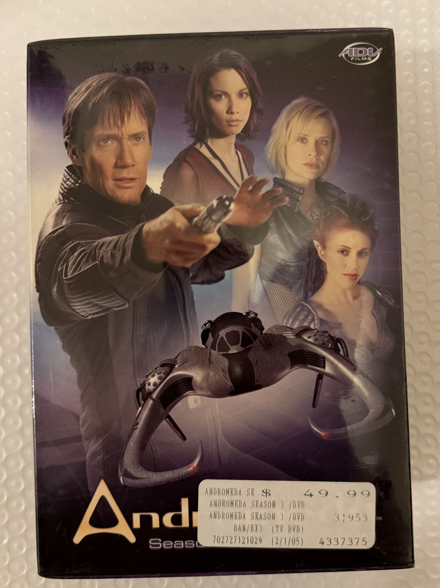 Andromeda Season 3 Collection DVD box Set