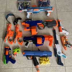 Nerf Guns With Ammo