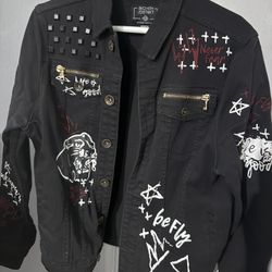 black denim jacket 