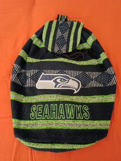 SEATTLE SEAHAWKS KNITTED BAG/BACKPACK