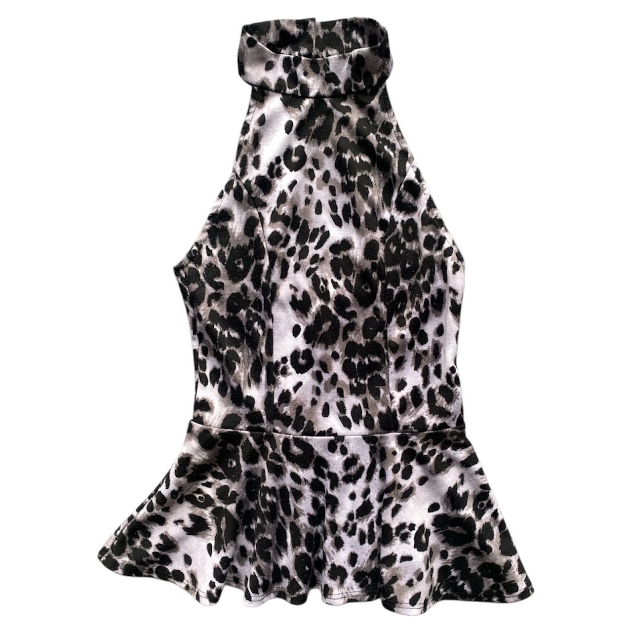 Cheetah Print Halter Top