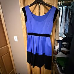 Dress Blue And Black 