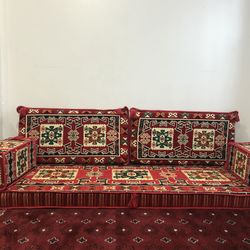 New Floor setting sofa, Arabic majlis jalsa, Morroccan sofa, floor couch sofa,foam included