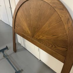 Queen, Headboard And Bed