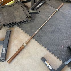 Rusty 7ft Barbell