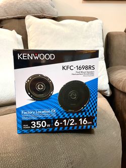 6.5 kenwood speakers new nuevas bocinas de 6.5