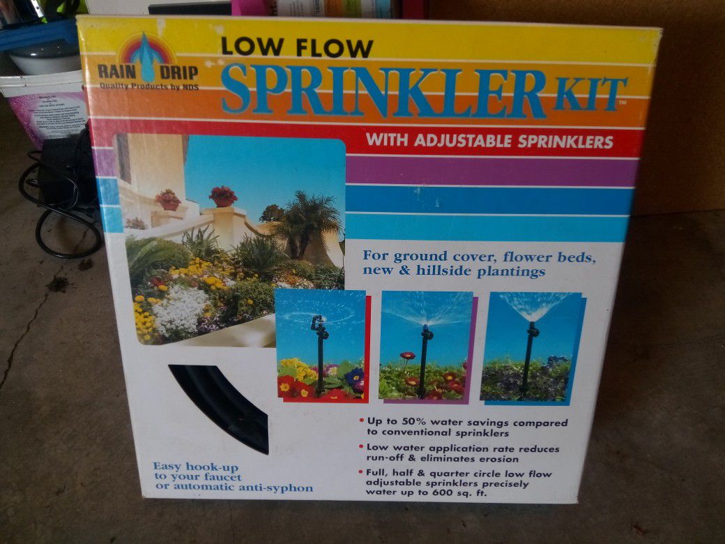 Rain Drip Sprinkler Kit