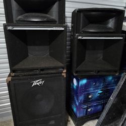 Peavey 15’s And 18’s