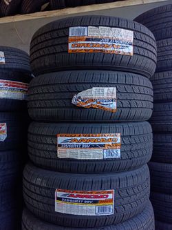 225 60 17 Arroyo Tires Con 50,000 millas de Garantía
