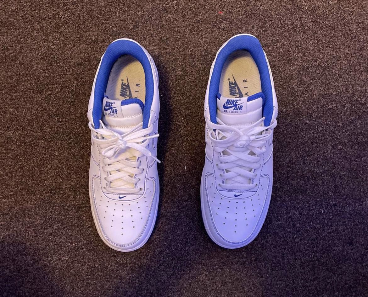 2021 Air Force 1 '07 'Contrast Stitch - White Game Royal'