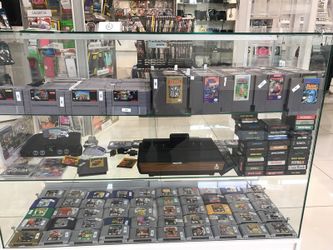 Vintage Game Systems and Games@Gamerswarehouse Tucson Mall