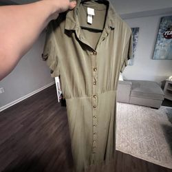 Olive Dress Size 8