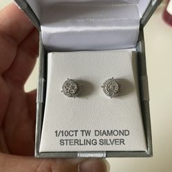 Ladies Diamond Earrings