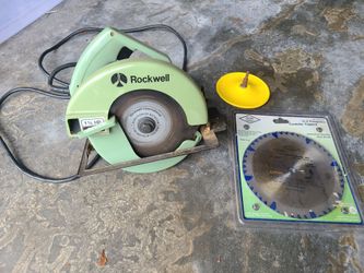 Rockwell Circular Saw & Blade