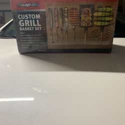 Snap-On Brand.. Grilling Basket Set