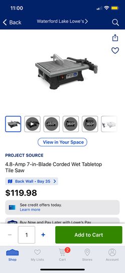 Tiles Saw