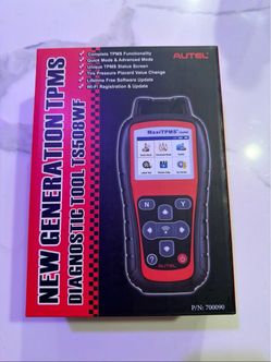 Autel TS508WF TPMS Diagnostic Tool With Free Wi-Fi Updates.