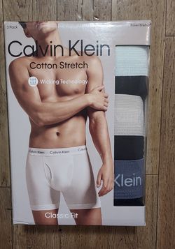 Brand New Calvin Klein Mens Boxer Briefs 3pack Size XL 