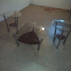 Ashley's End Tables And Middle Table