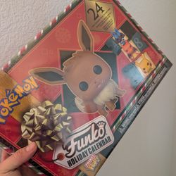 Funko Pop! Pokemon 2024 Holiday Advent Calendar 24 Pocket Pop Vinyl Figures