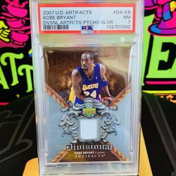 2️⃣0️⃣0️⃣7️⃣ Upper Deck ARTIFACTS Kobe Bryant